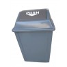 PAPELERA CON TAPA BASCULANTE VAIVEN 40L