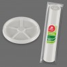 TAPA VASO TÉRMICO 200 ML 100 UNID