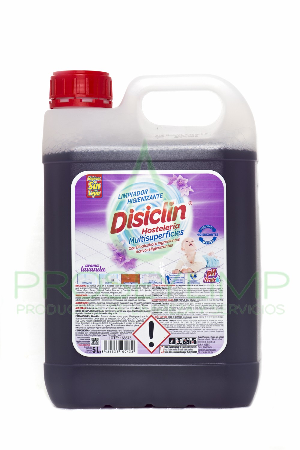 DISICLIN DESINFECTANTE 5L. - Distribuciones Quimicel